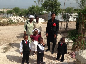 Haiti family